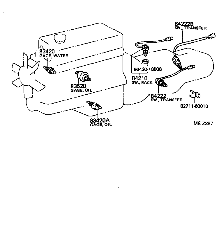  LAND CRUISER S T H T |  SWITCH RELAY COMPUTER