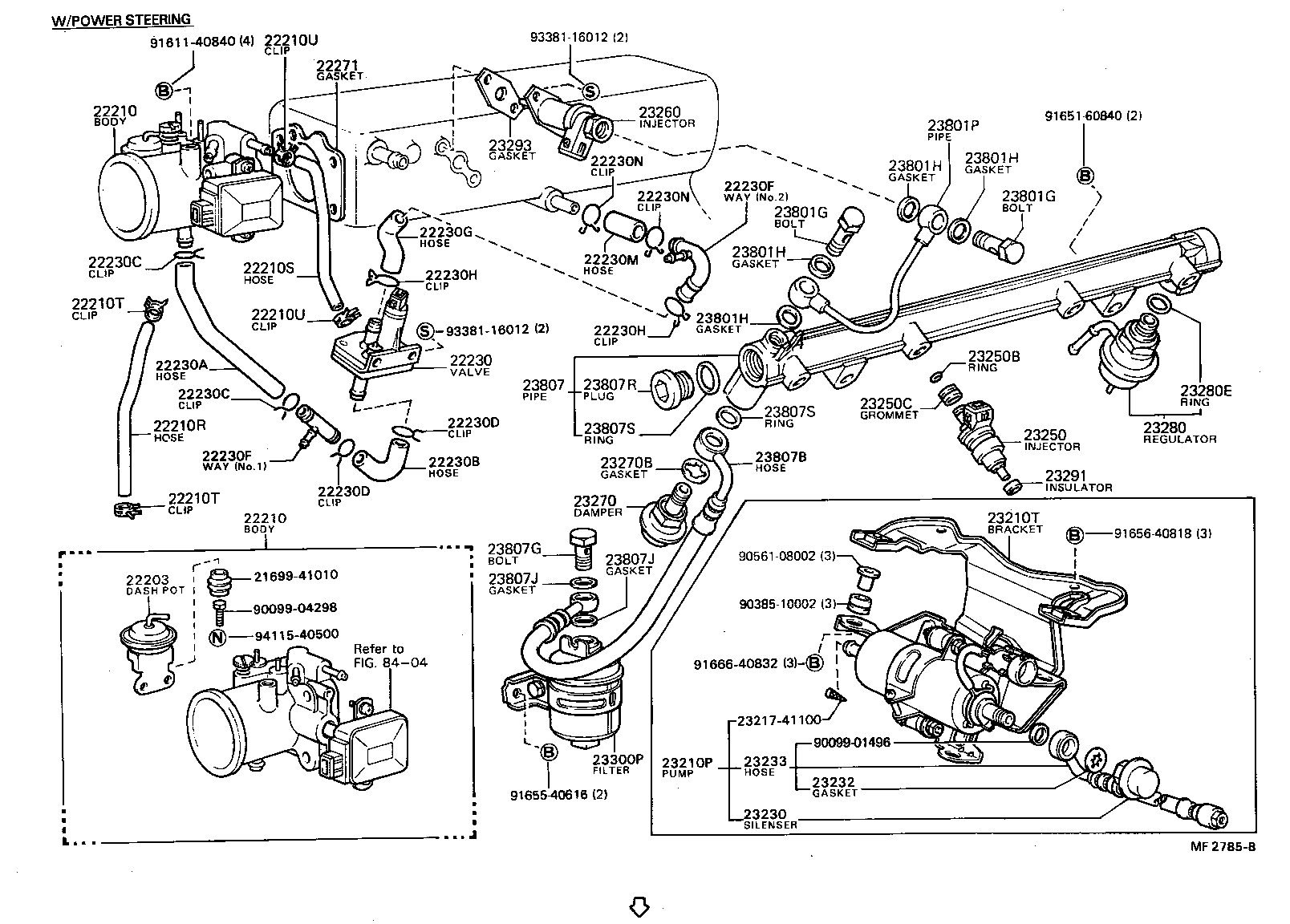 TOYOTA CORONART141-TSMQF - TOOL-ENGINE-FUEL - FUEL INJECTION SYSTEM ...