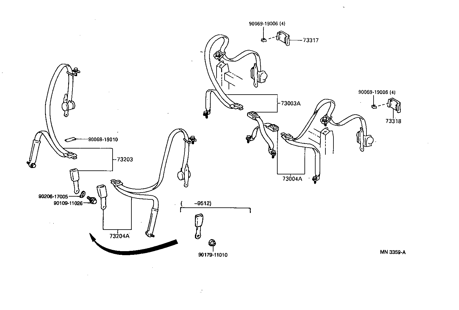  CELICA |  SEAT BELT CHILD RESTRAINT SEAT