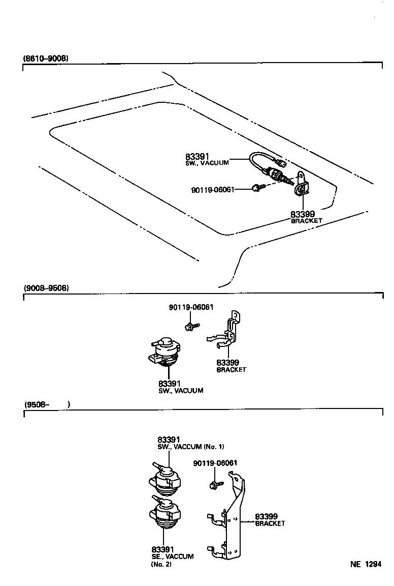  LITE TOWNACE TRUCK |  SWITCH RELAY COMPUTER