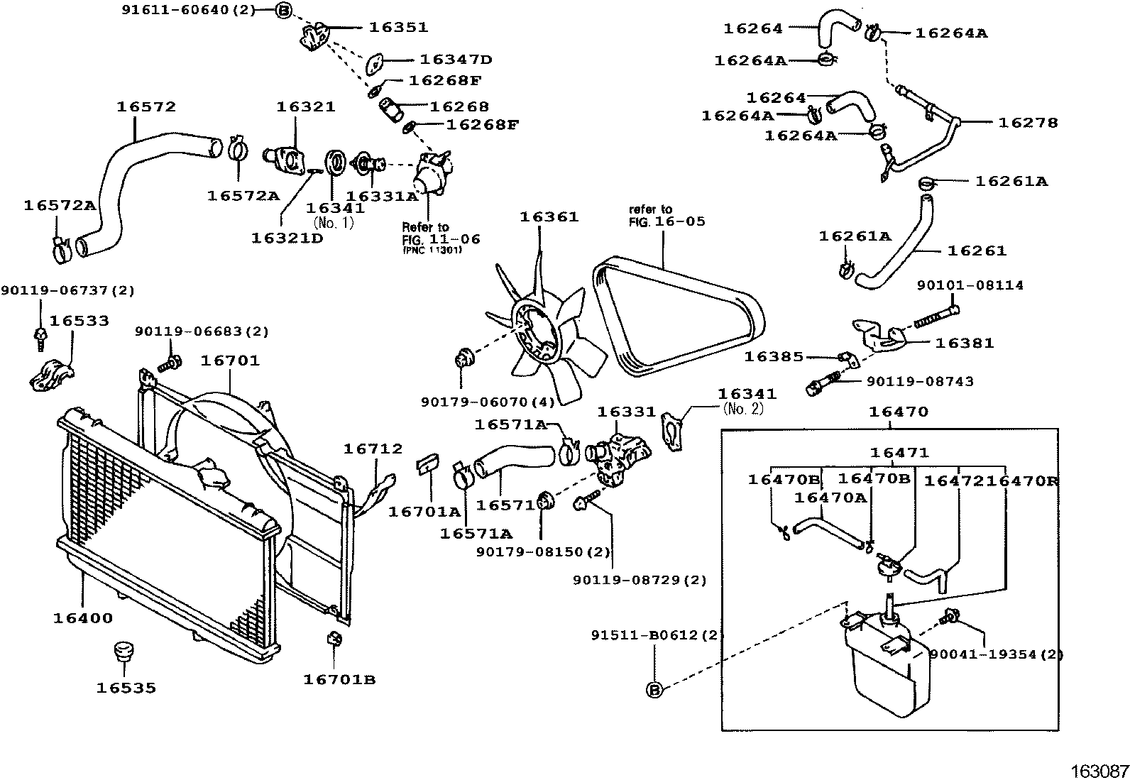  CHASER |  RADIATOR WATER OUTLET