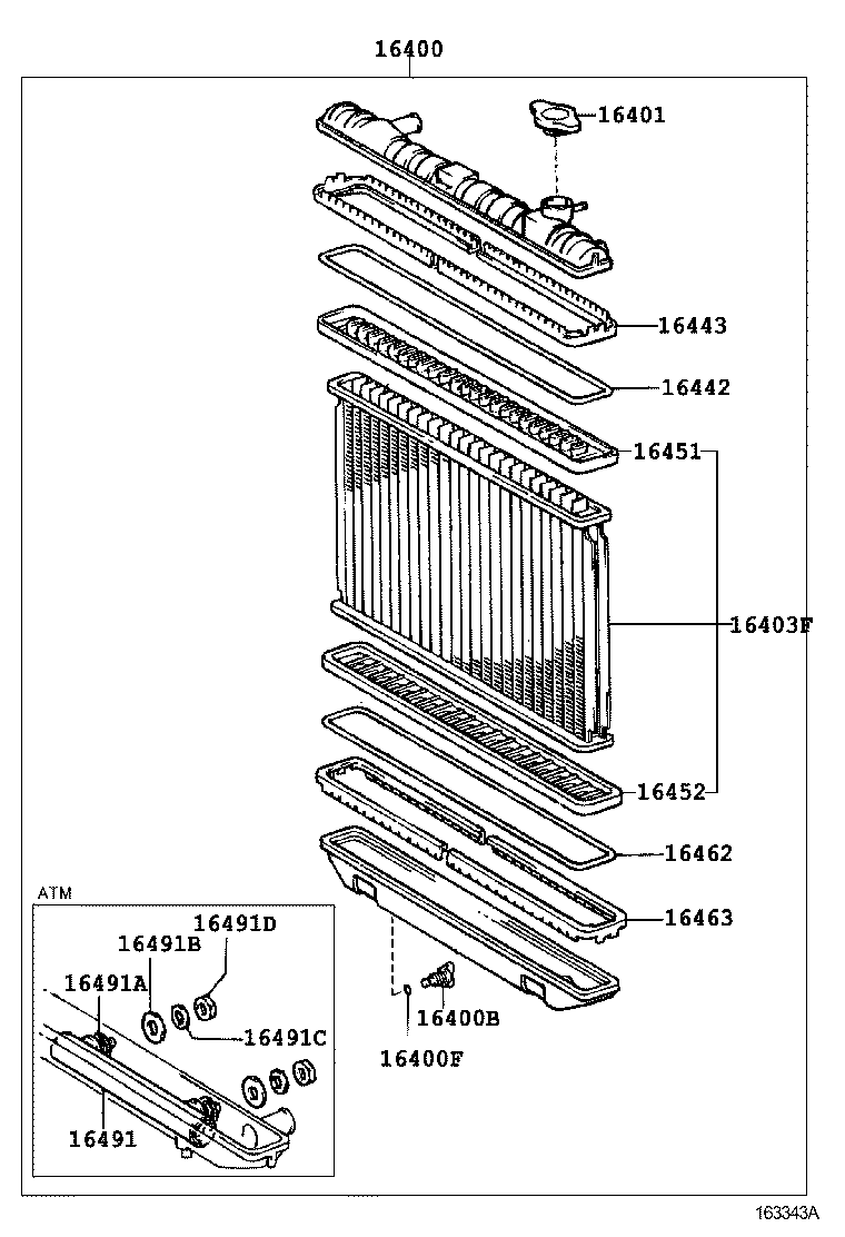  CHASER |  RADIATOR WATER OUTLET