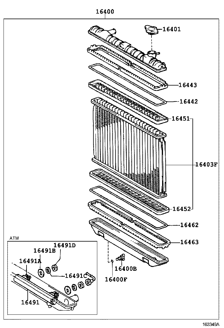  CRESTA |  RADIATOR WATER OUTLET