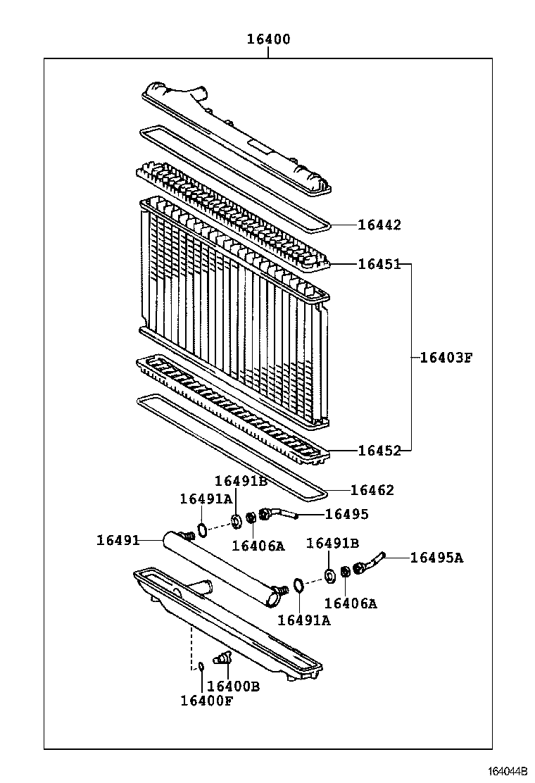  SCEPTER SED |  RADIATOR WATER OUTLET