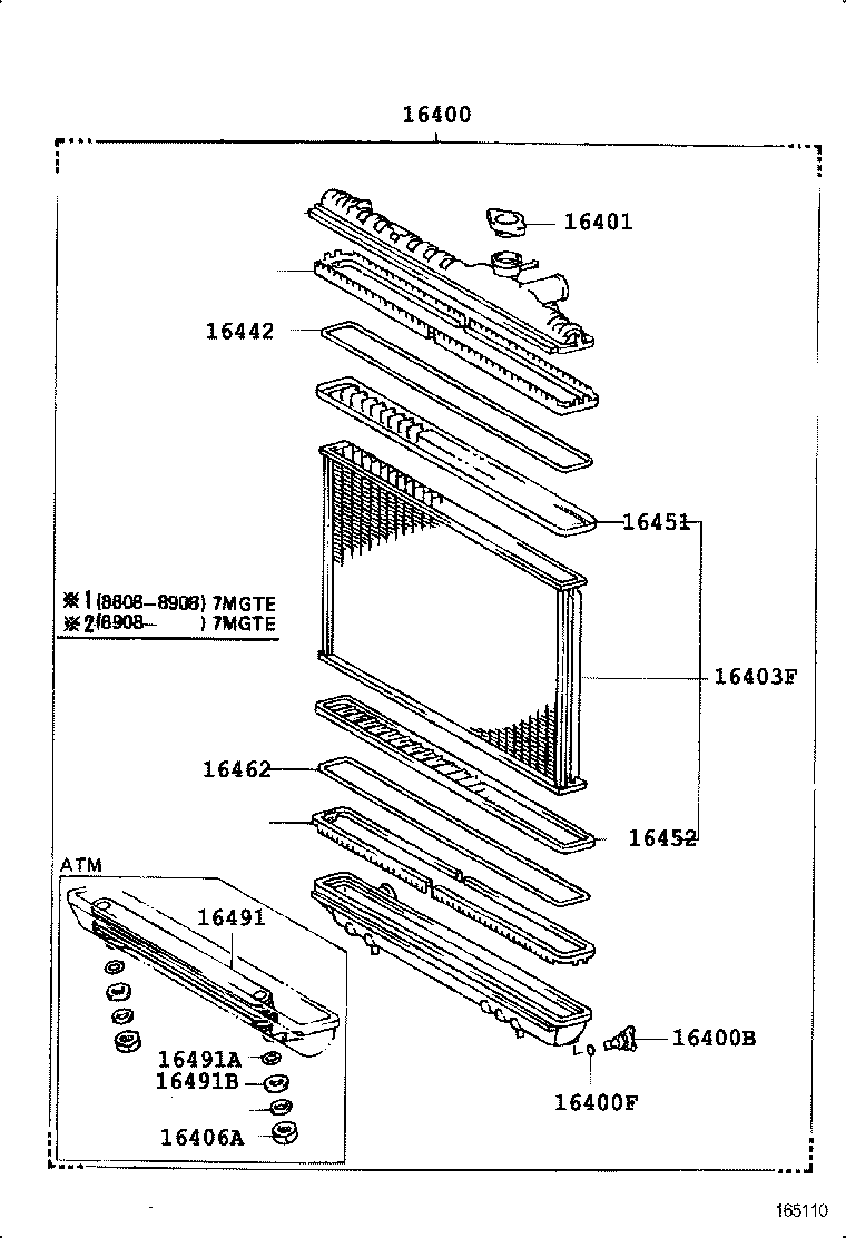  SUPRA |  RADIATOR WATER OUTLET