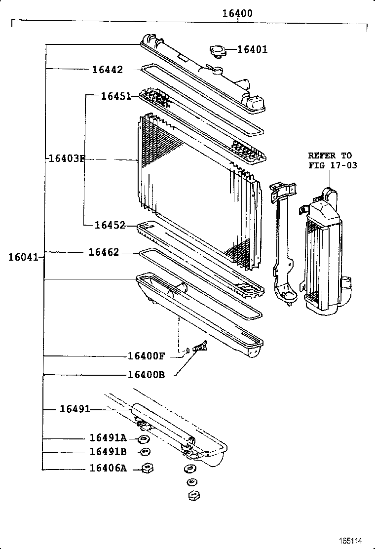  CAMRY VISTA |  RADIATOR WATER OUTLET