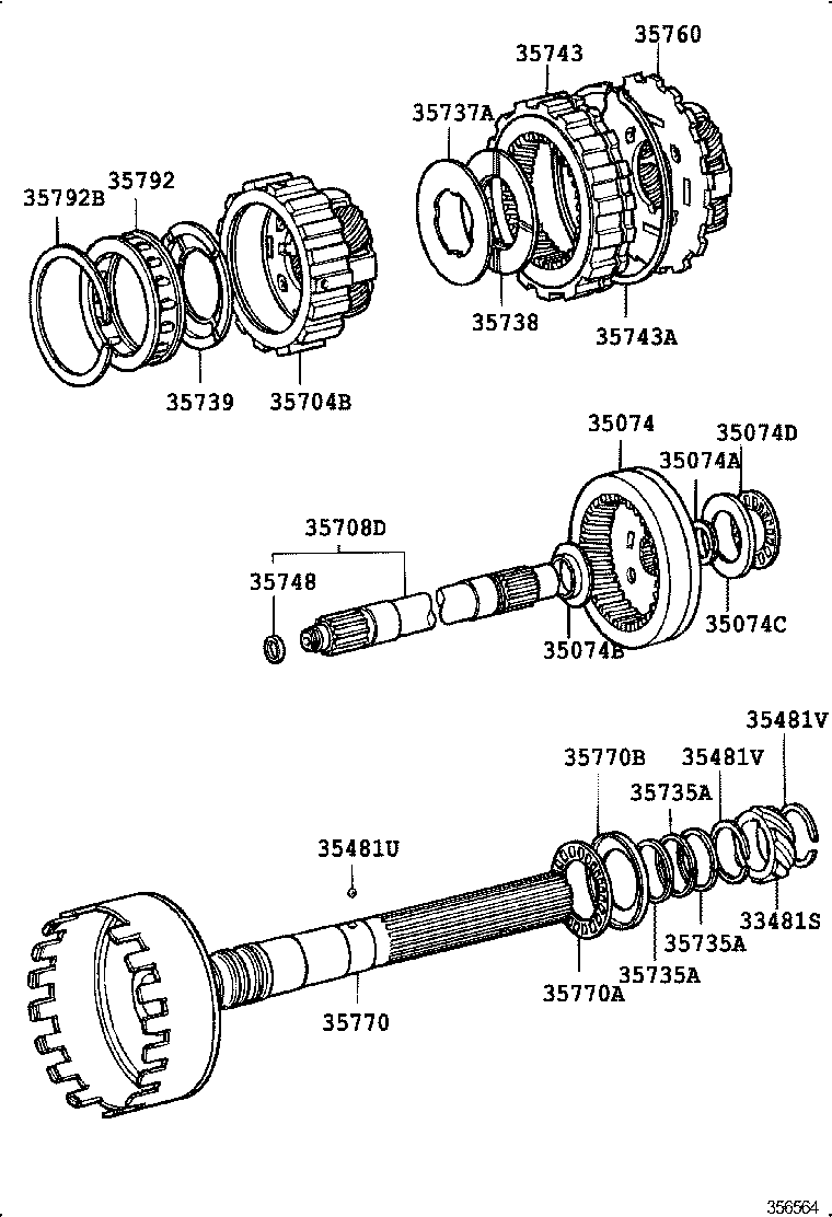  CROWN CROWN MAJESTA |  PLANETARY GEAR REVERSE PISTON COUNTER GEAR ATM