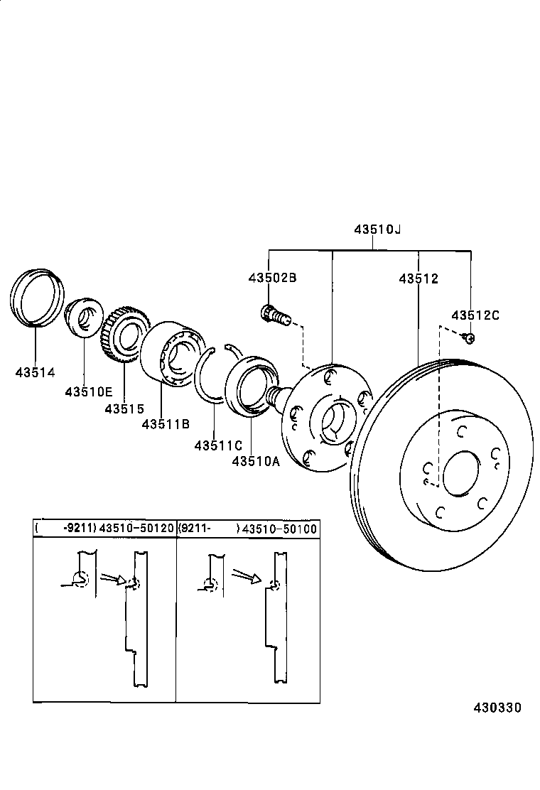  CELSIOR |  FRONT AXLE HUB