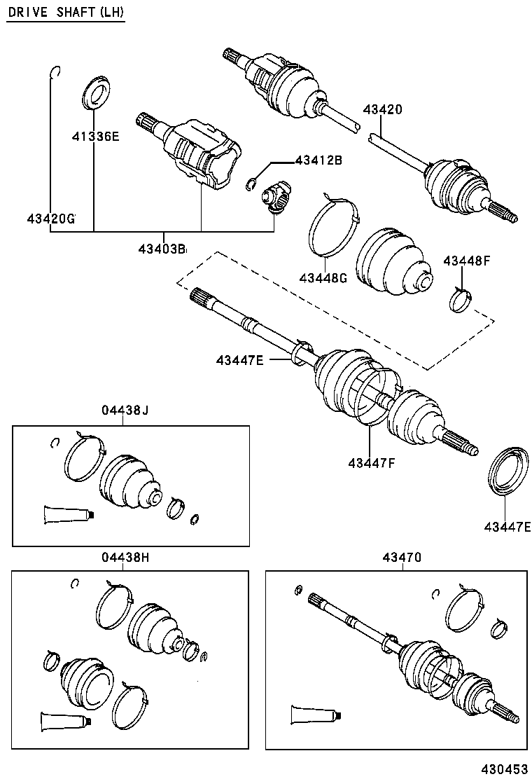  CYNOS |  FRONT DRIVE SHAFT