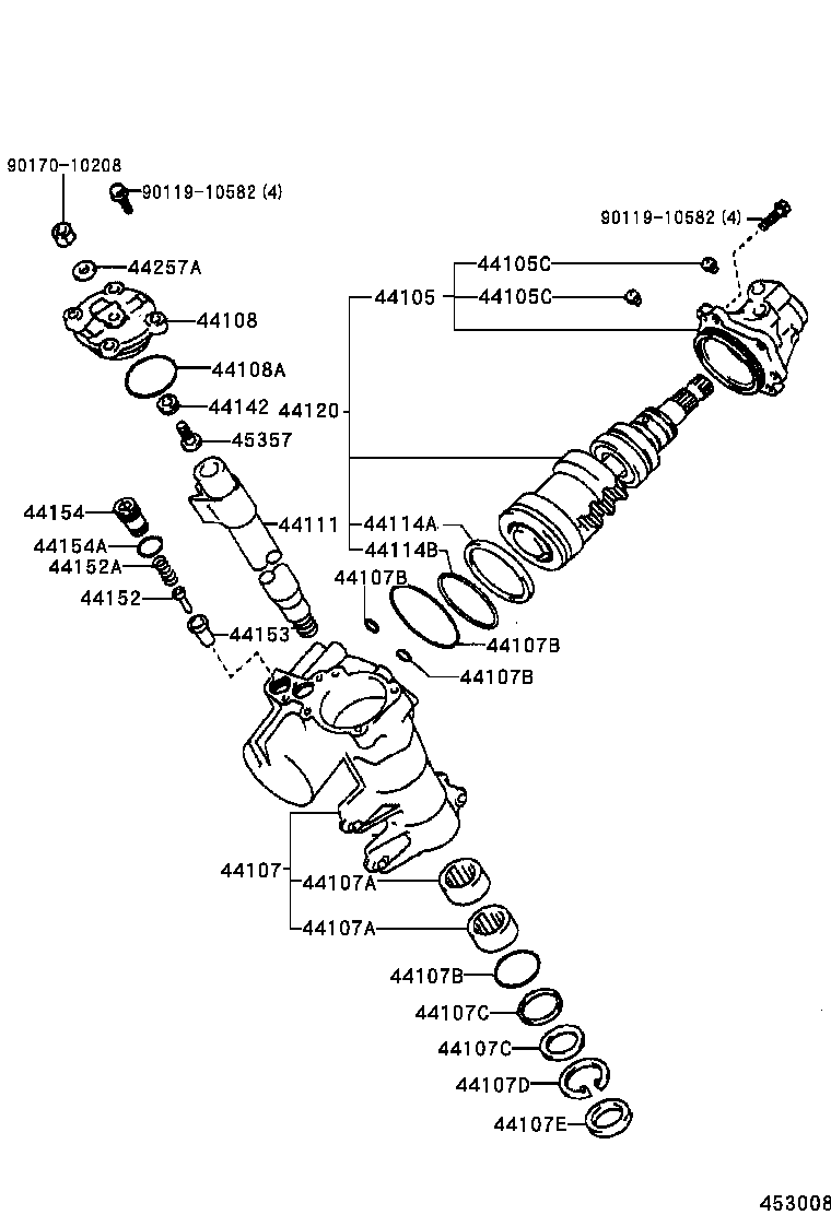  CROWN CROWN MAJESTA |  FRONT STEERING GEAR LINK