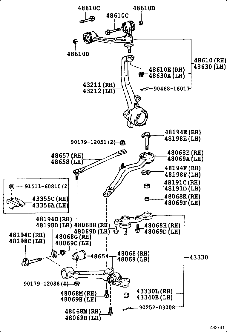  ARISTO |  FRONT AXLE ARM STEERING KNUCKLE