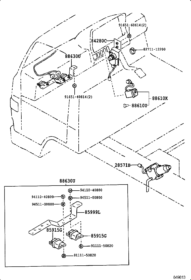  DYNA TOYOACE |  POWER TAKE OFF CONTROL