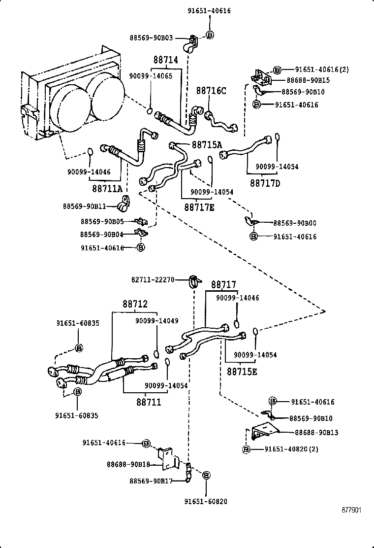  COASTER |  HEATING AIR CONDITIONING COOLER PIPING