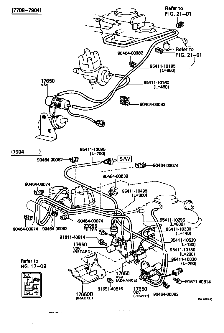  DYNA TOYOACE |  VACUUM PIPING