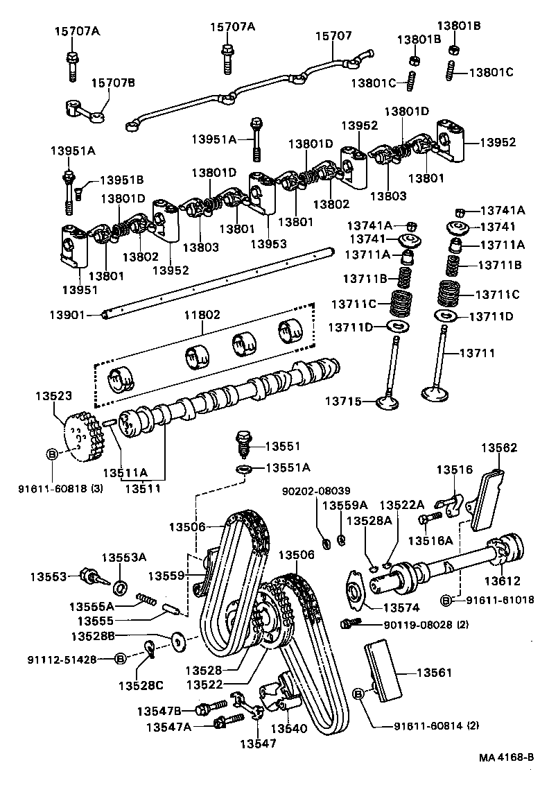  HILUX |  CAMSHAFT VALVE