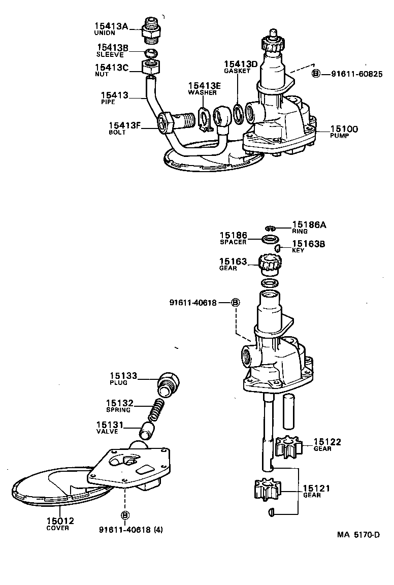  CHASER |  ENGINE OIL PUMP