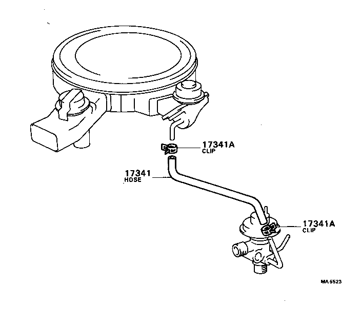  HILUX |  MANIFOLD AIR INJECTION SYSTEM