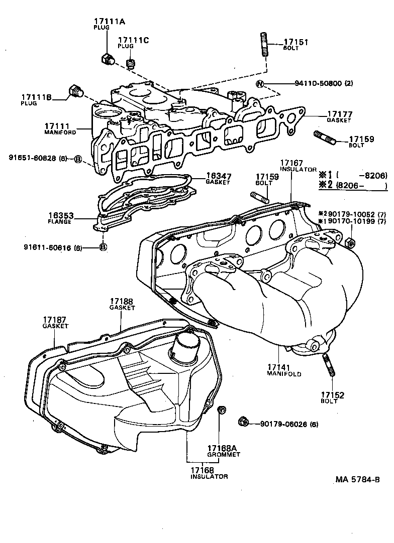  COASTER |  MANIFOLD