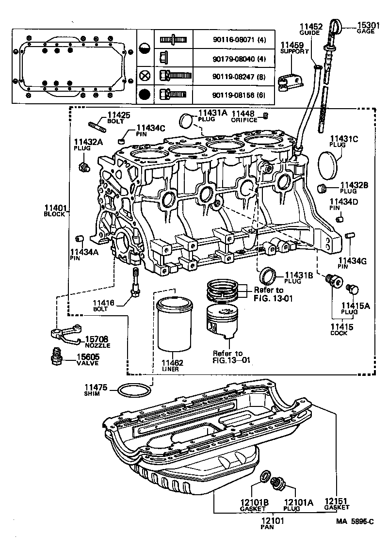  HIACE TRUCK |  CYLINDER BLOCK