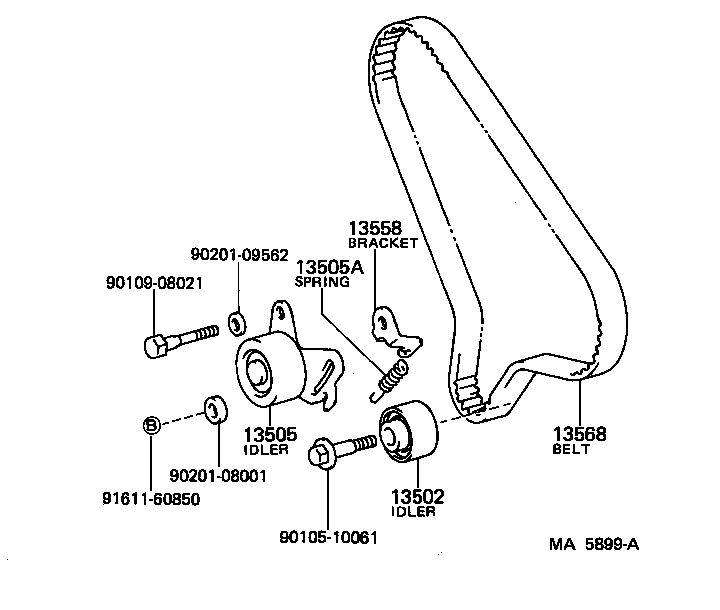  HIACE TRUCK |  TIMING BELT