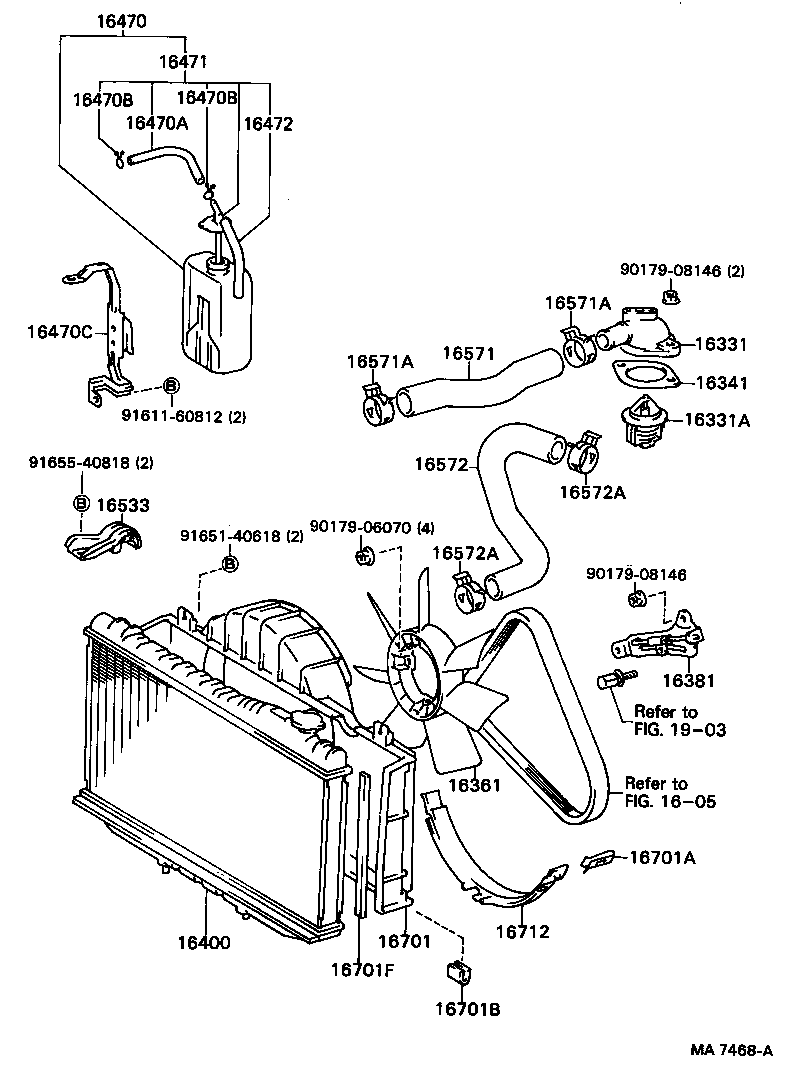  CHASER |  RADIATOR WATER OUTLET