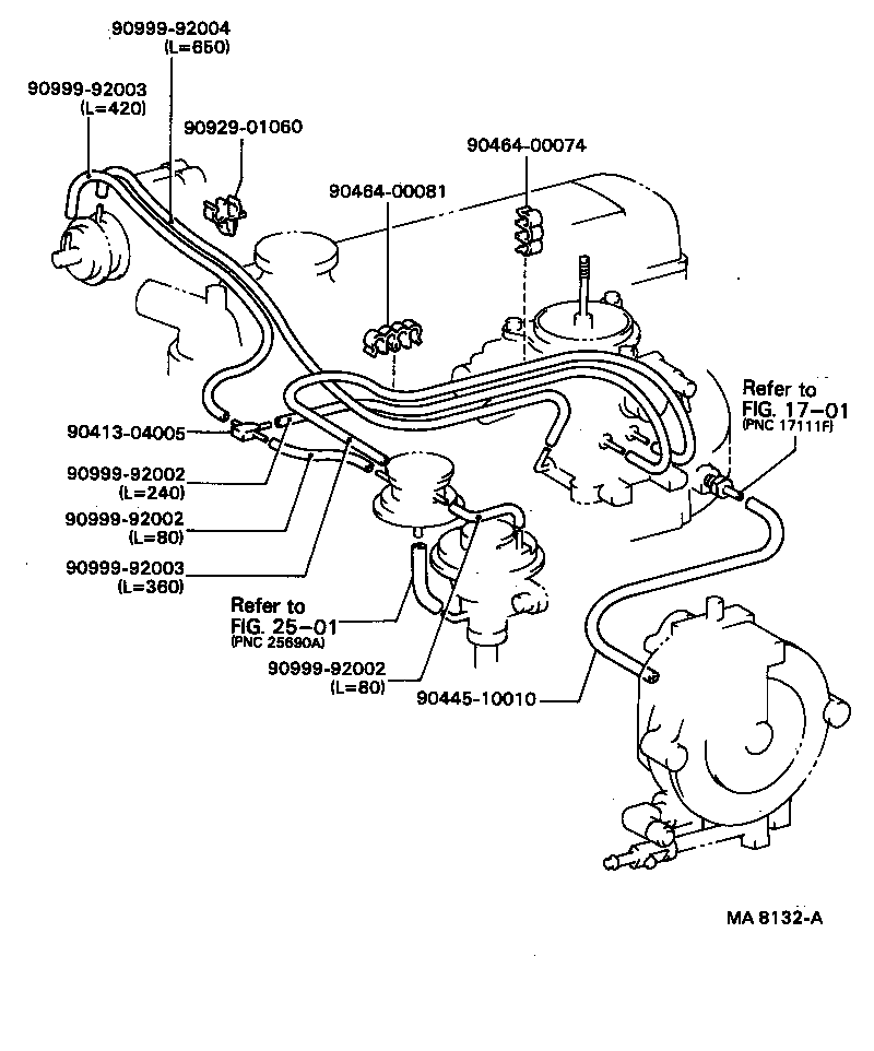  HILUX |  VACUUM PIPING
