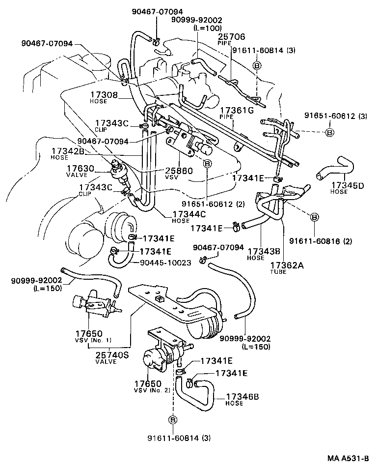  CELICA |  VACUUM PIPING
