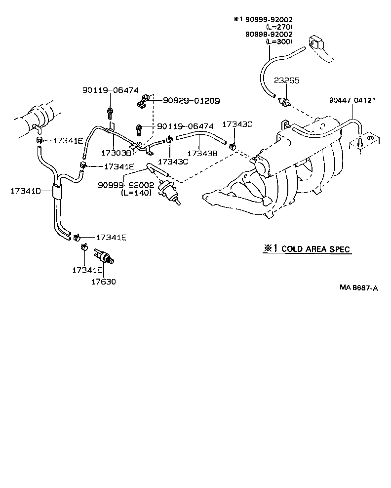  MARK 2 V WG |  VACUUM PIPING