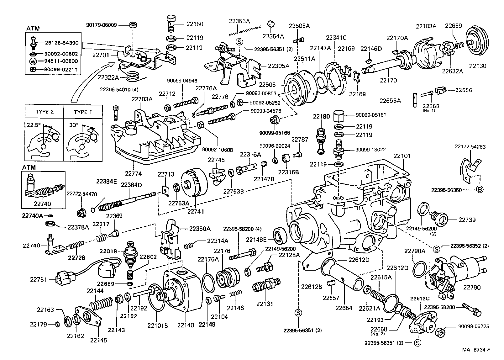  CROWN |  INJECTION PUMP BODY