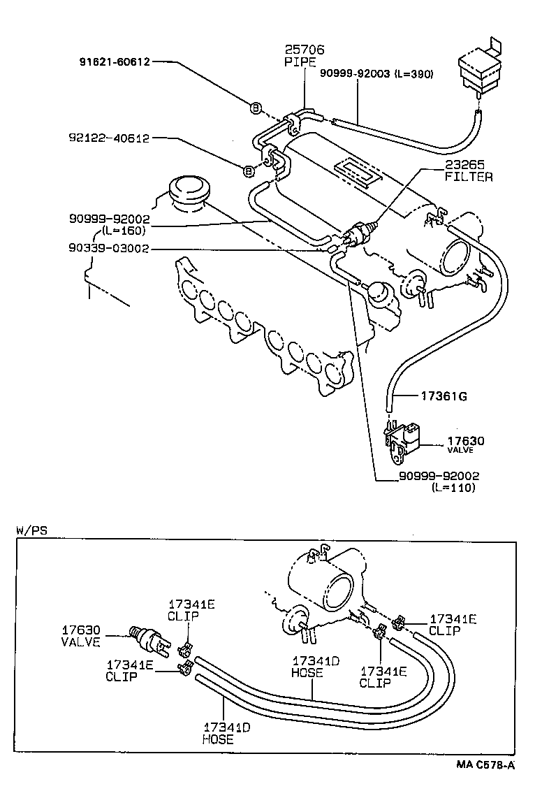  CARINA FF |  VACUUM PIPING