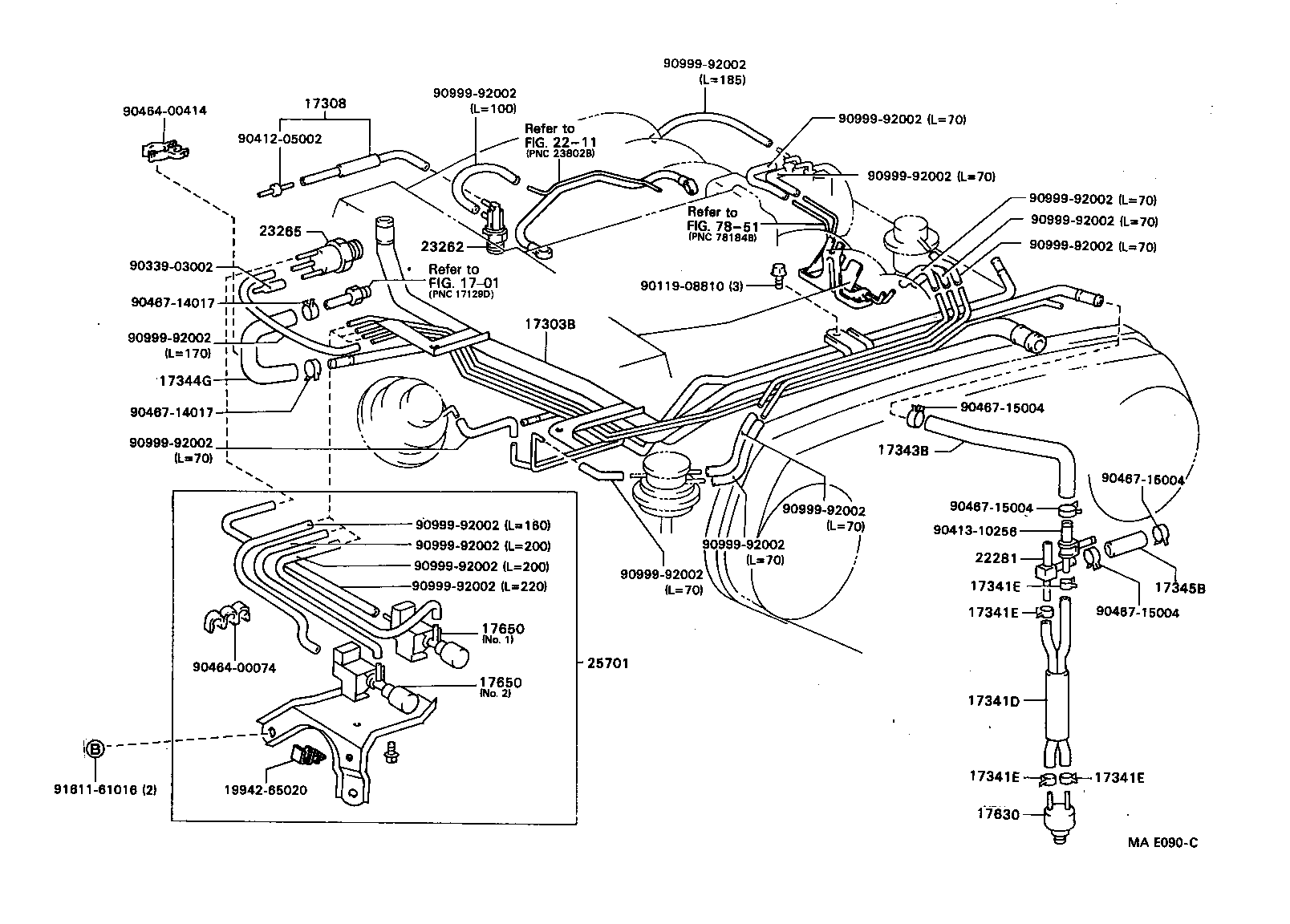  HILUX |  VACUUM PIPING