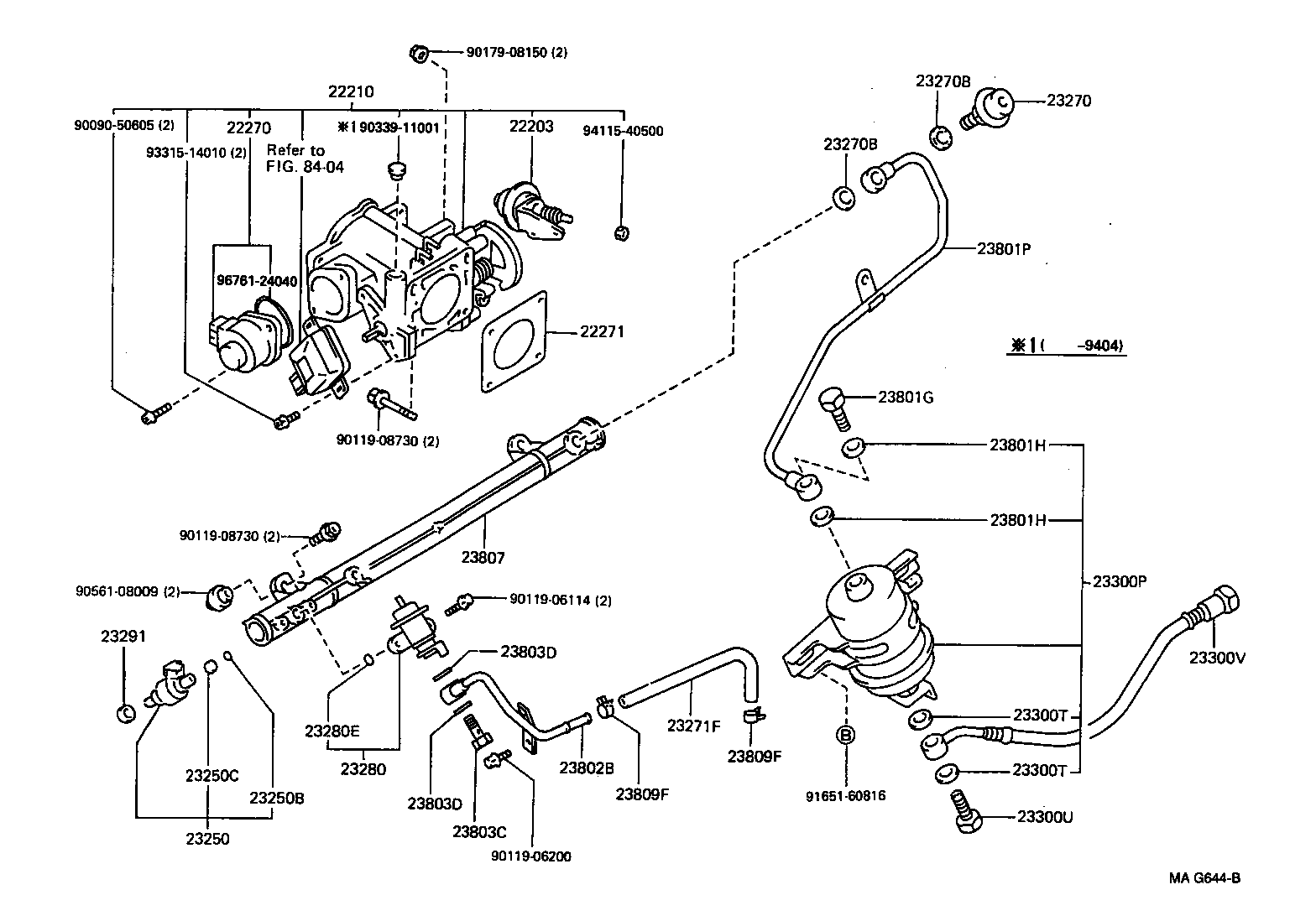  CROWN CROWN MAJESTA |  FUEL INJECTION SYSTEM