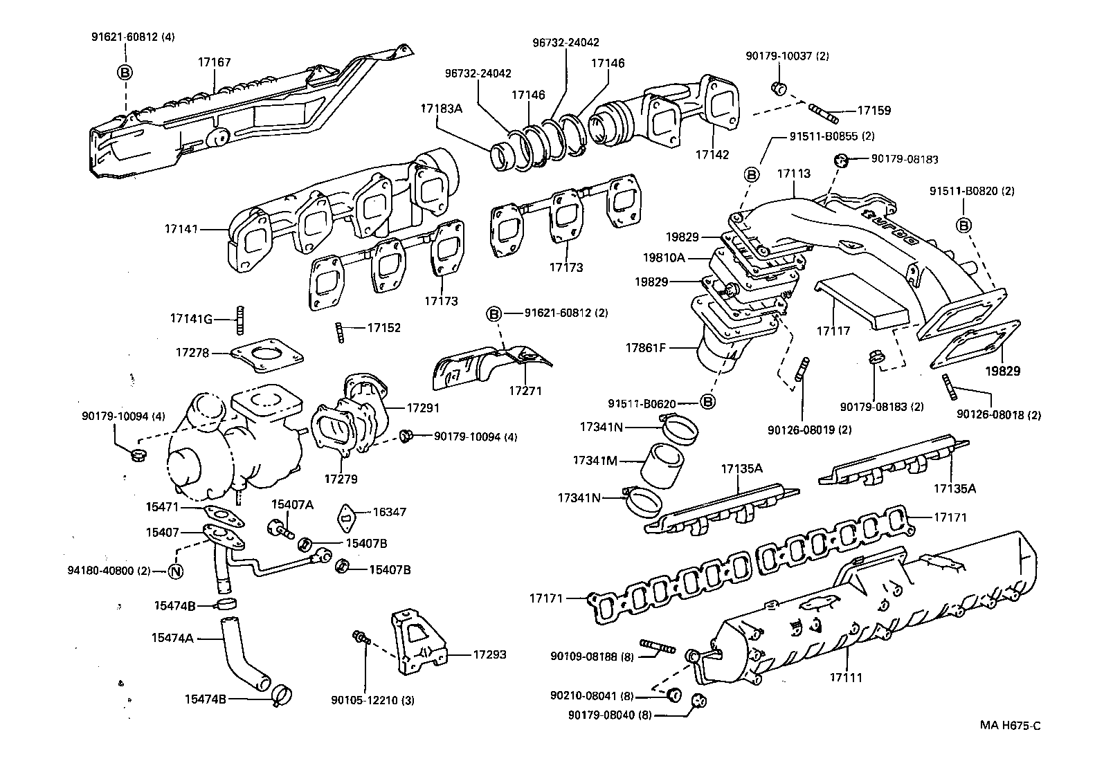  LAND CRUISER VAN |  MANIFOLD