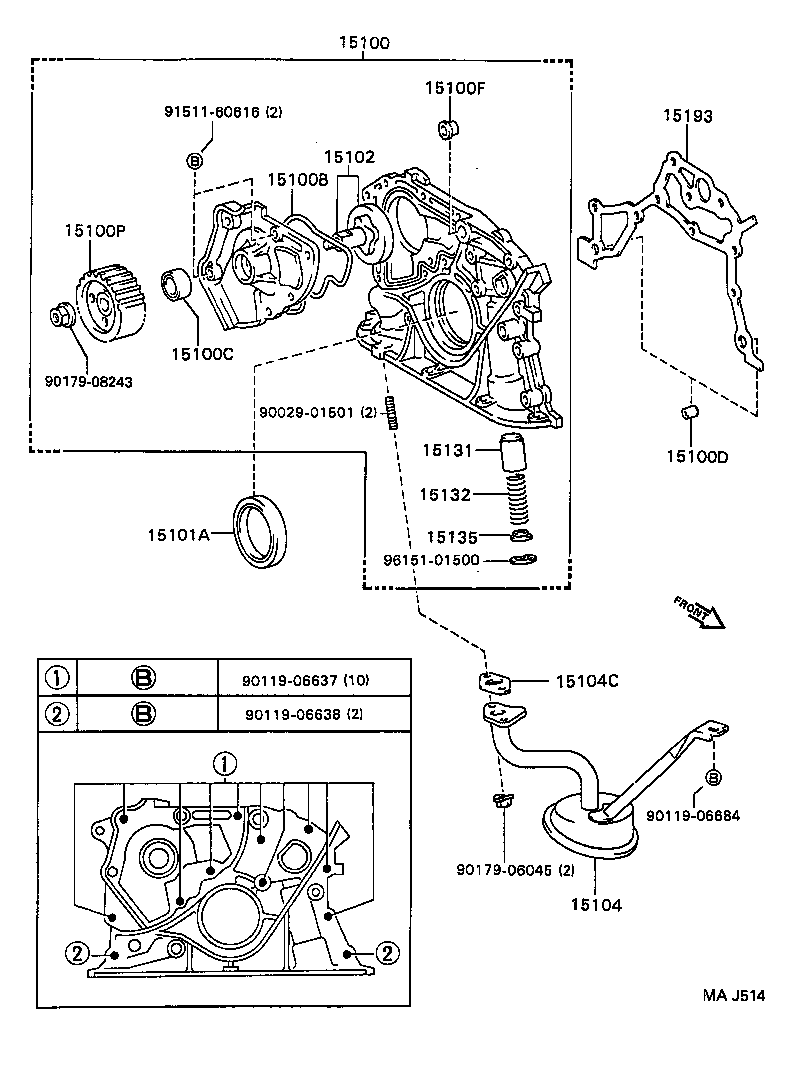  MARK 2 |  ENGINE OIL PUMP