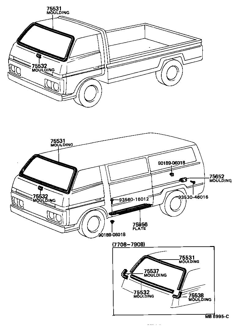  DYNA TOYOACE |  MOULDING