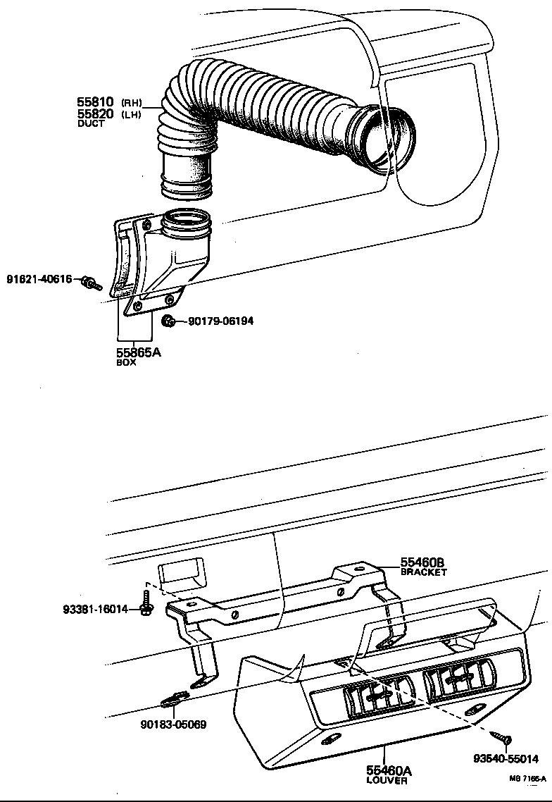  DYNA TOYOACE |  FRONT VENTILATOR