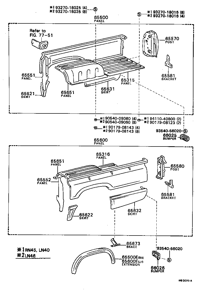  HILUX |  REAR BODY SIDE PANEL