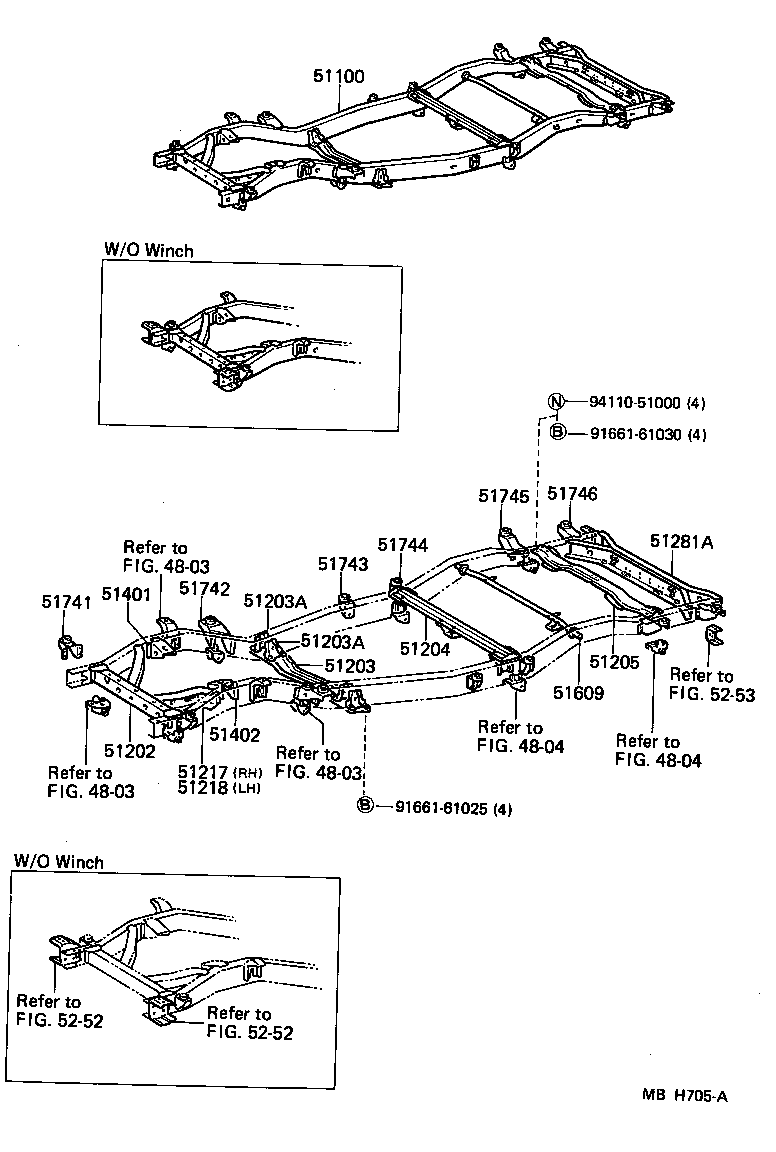  LAND CRUISER VAN |  FRAME