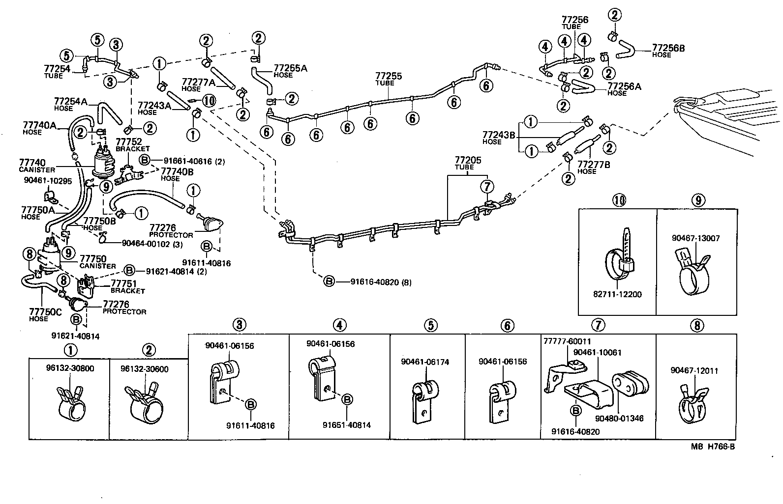  LAND CRUISER VAN |  FUEL TANK TUBE