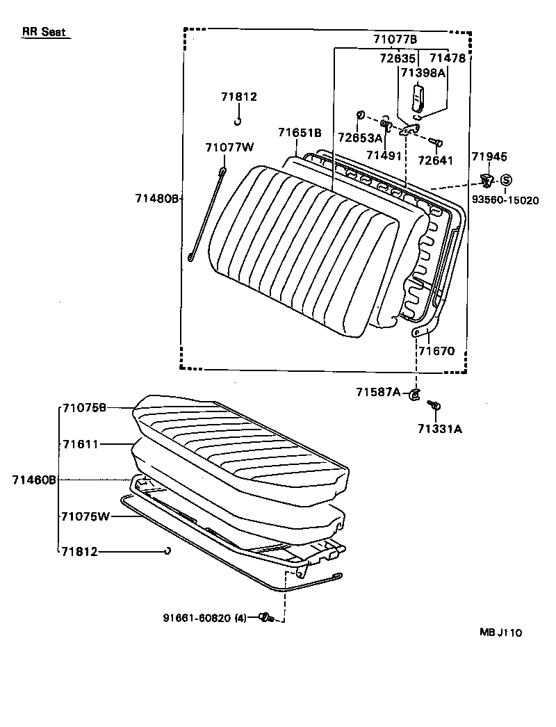  HILUX |  SEAT SEAT TRACK