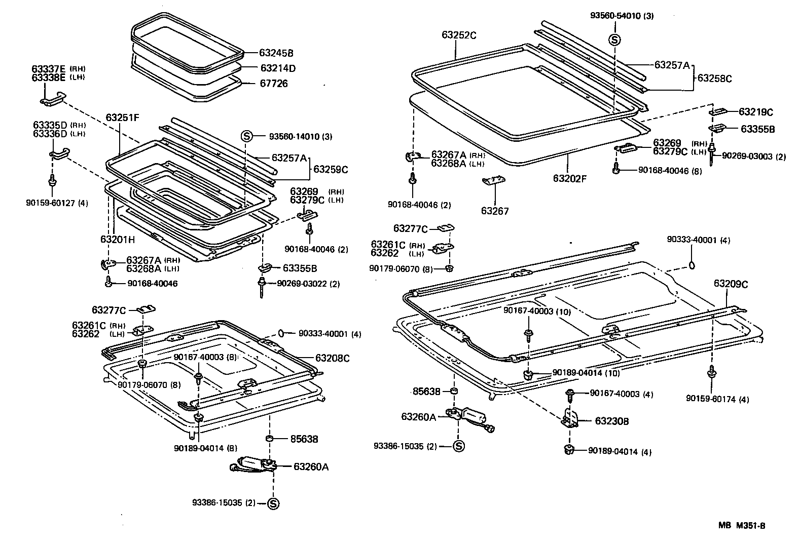  HIACE VAN WAGON |  ROOF PANEL BACK PANEL