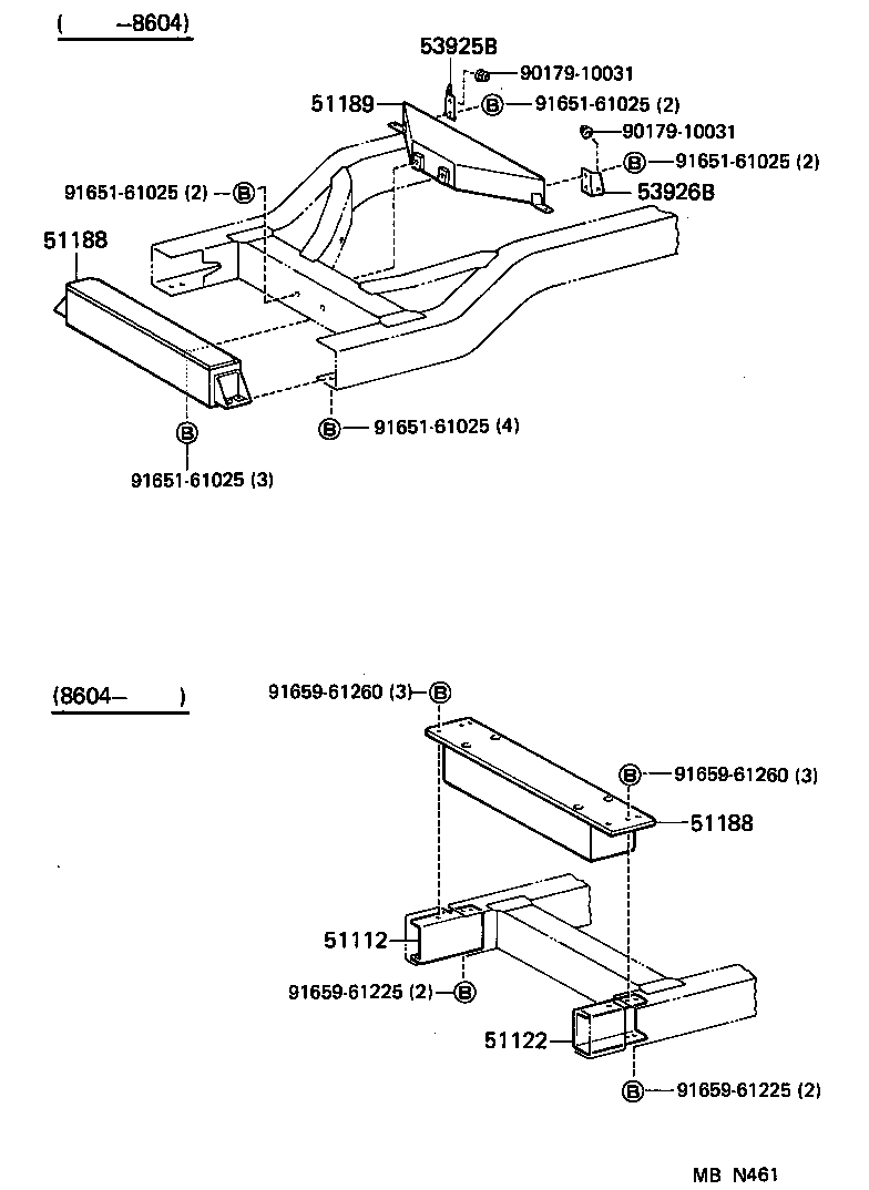  LAND CRUISER VAN |  FRAME