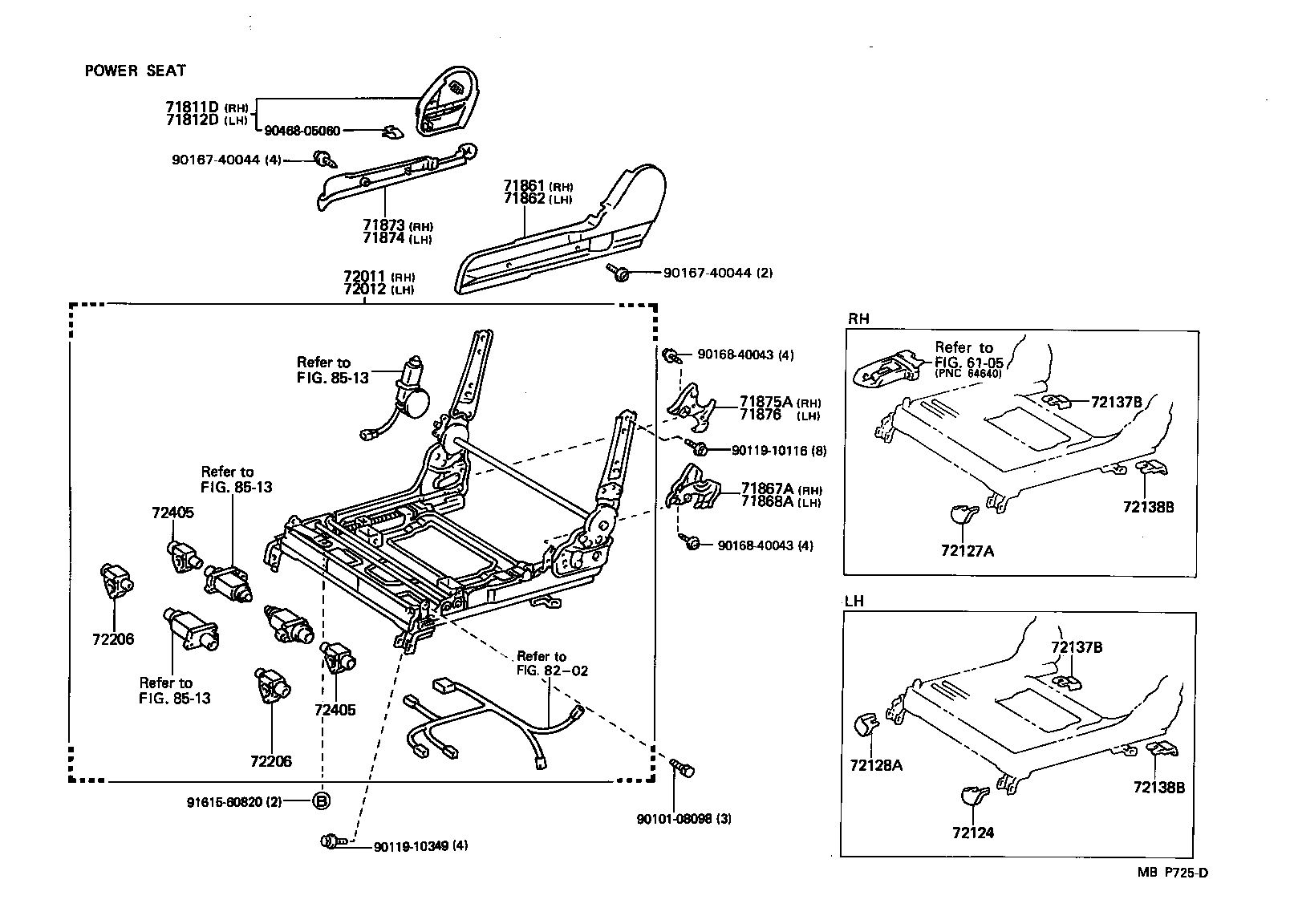  MARK 2 |  FRONT SEAT SEAT TRACK