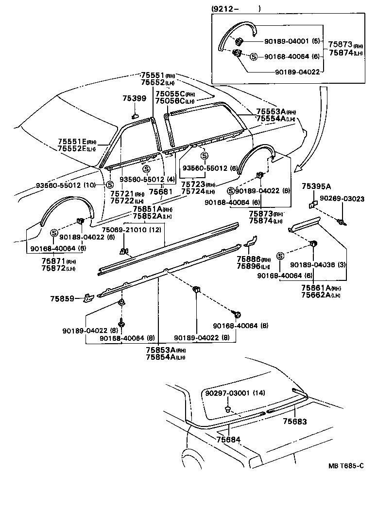  CENTURY |  SIDE MOULDING