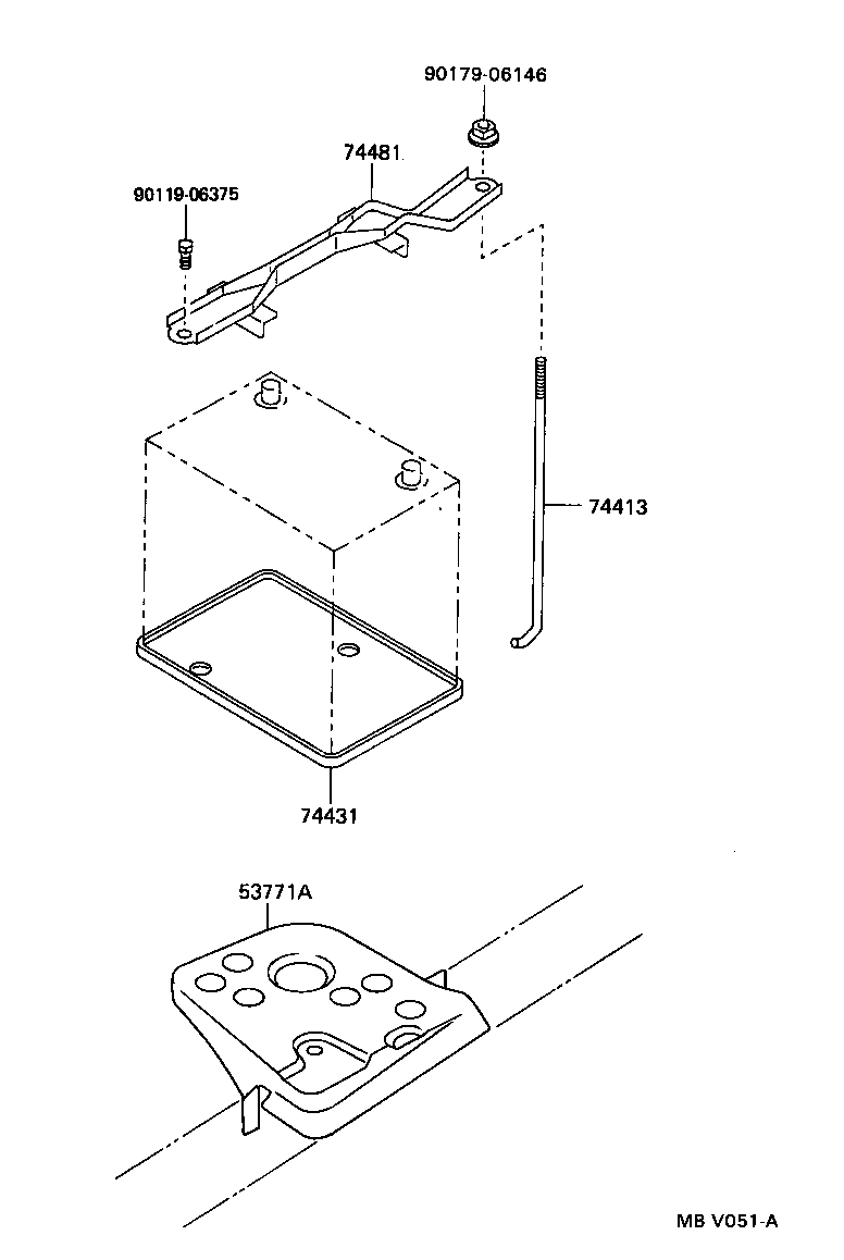  SPRINTER CARIB |  BATTERY CARRIER