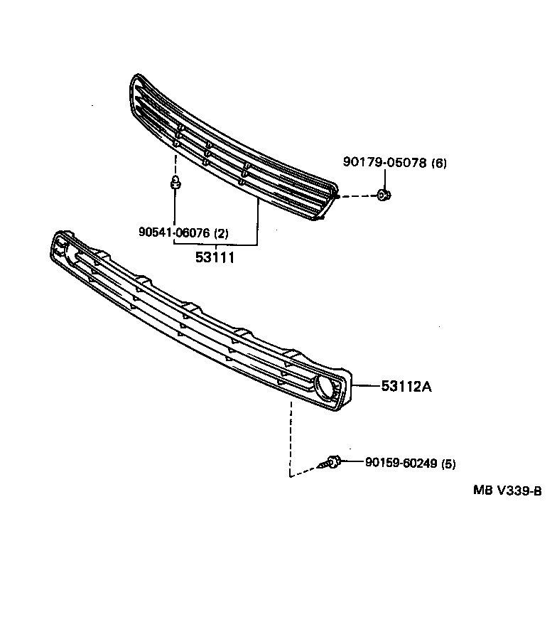  WINDOM |  RADIATOR GRILLE