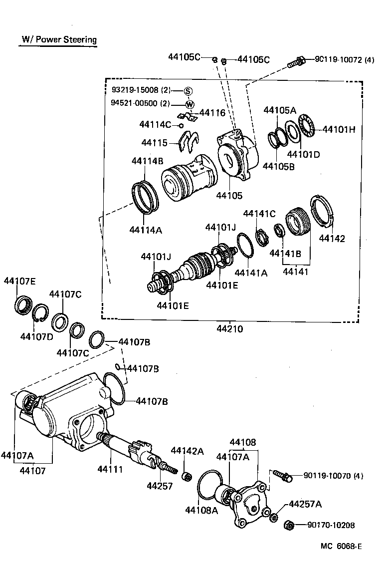  LAND CRUISER 40 |  STEERING COLUMN SHAFT