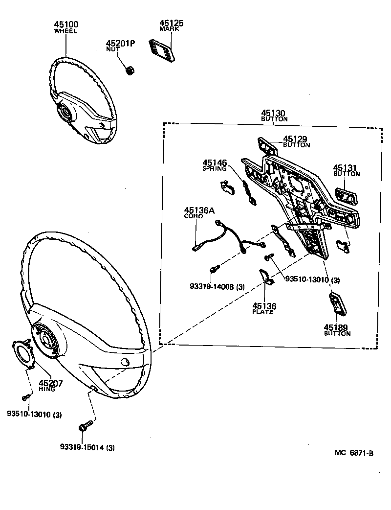  LAND CRUISER VAN |  STEERING WHEEL