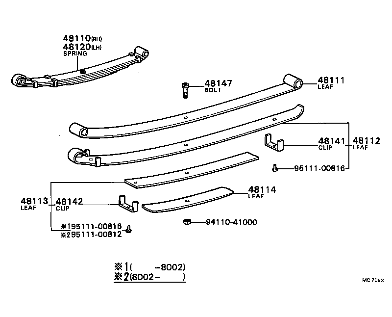  HILUX |  FRONT SPRING SHOCK ABSORBER