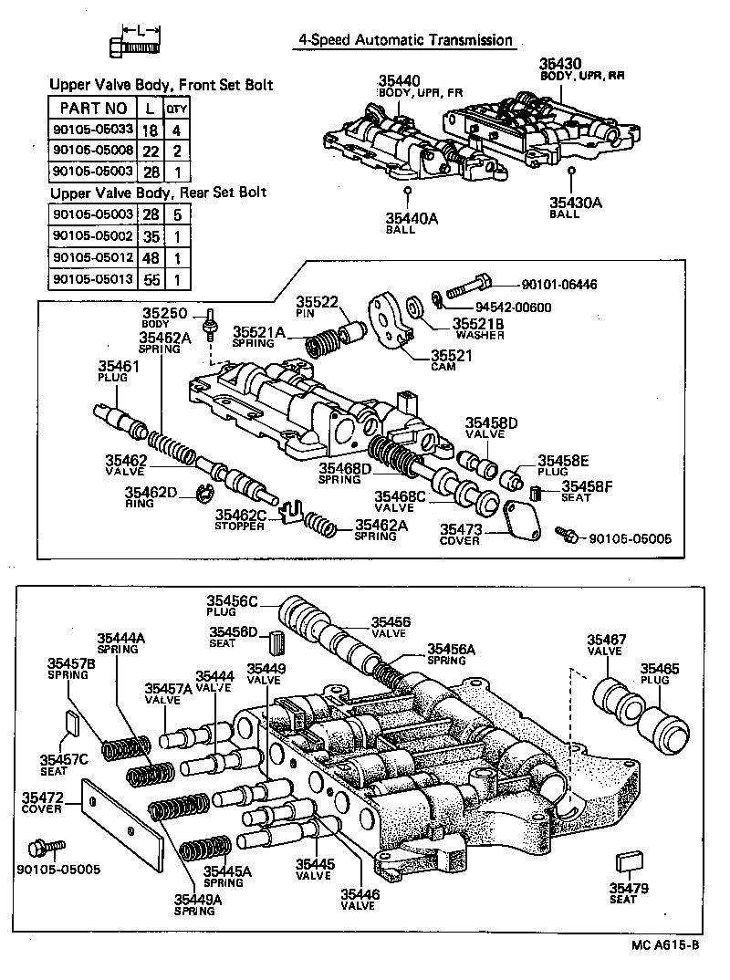  HILUX |  VALVE BODY OIL STRAINER ATM